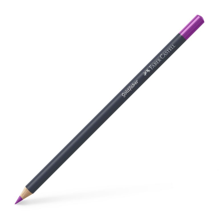 Creion Colorat Roz Purpuriu Mediu 125 Goldfaber Faber-Castell