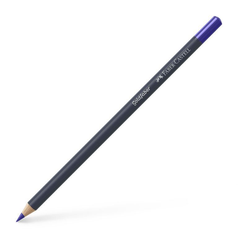 Creion Colorat Violet Albastru 137 Goldfaber Faber-Castell