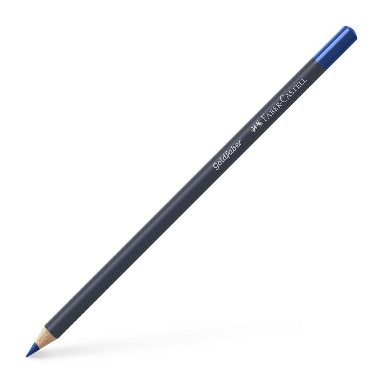 Creion Colorat Albastru Helio Rosiatic 151 Goldfaber Faber-Caste