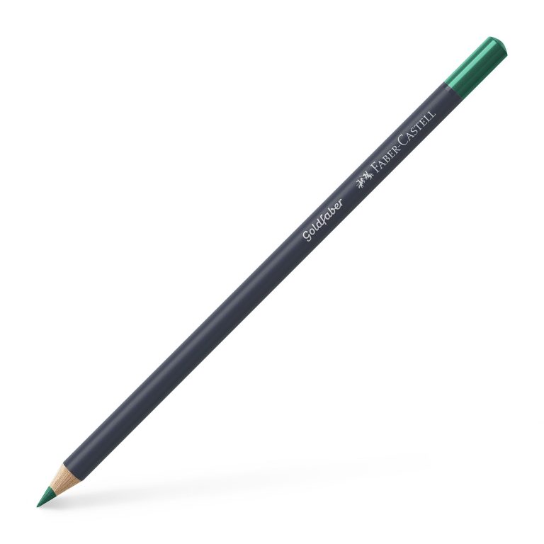Creion Colorat Verde Phtalo 161 Goldfaber Faber-Castell