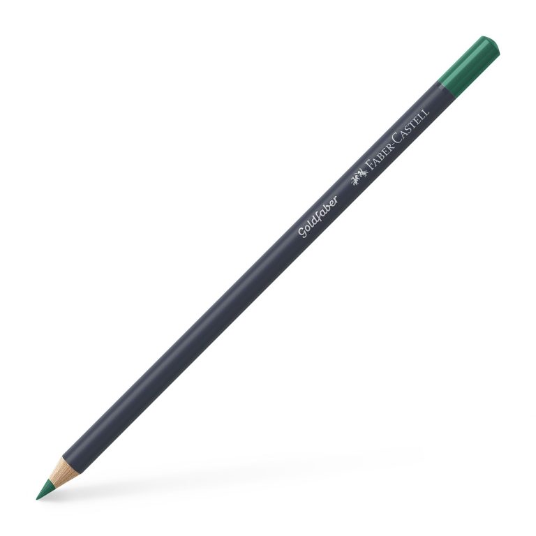 Creion Colorat Permanent Verde Smarald Goldfaber Faber-Castell