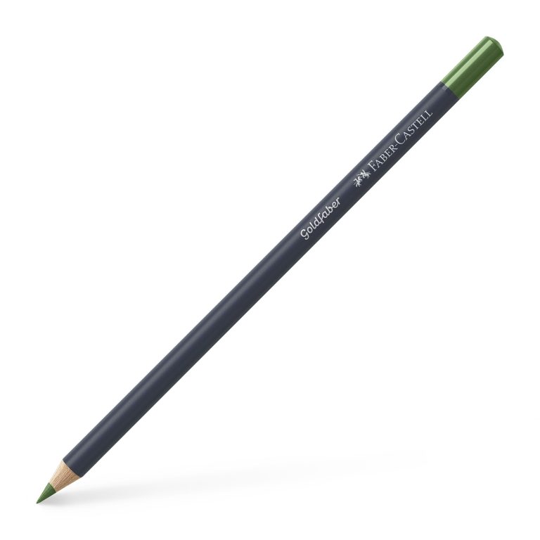 Creion Colorat Verde Oliv 167 Goldfaber Faber-Castell