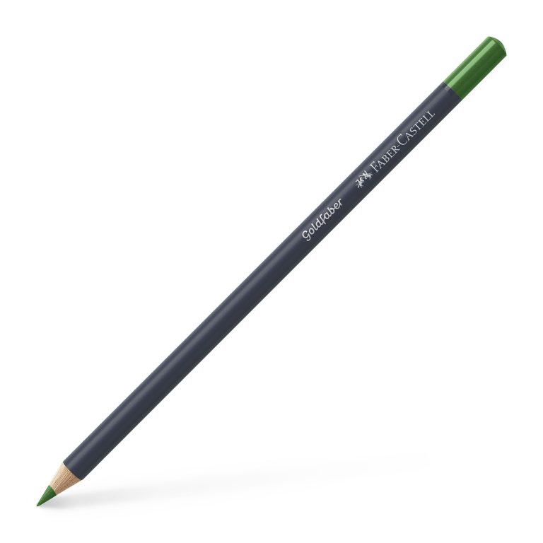 Creion Colorat Verde Permanent 266 Goldfaber Faber-Castell