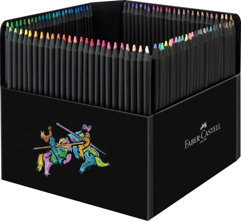Creioane Colorate 100 Culori Black Edition Faber-Castell