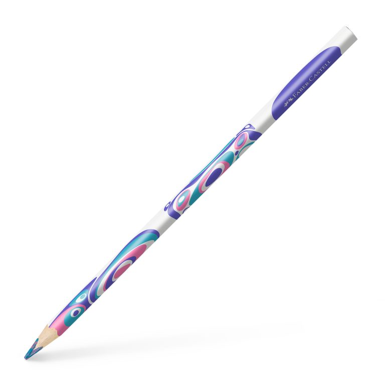 Creion Colorat Multicolor Turcoaz-Roz-Lila Faber-Castell