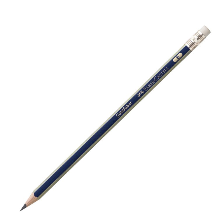 Creion Grafit B Cu Guma Goldfaber 1221 Faber-Castell