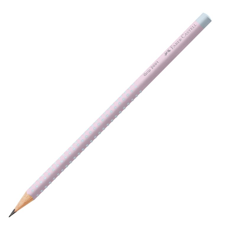 Creion Grafit B Grip 2001 Flow Roz-Bleu Faber-Castell