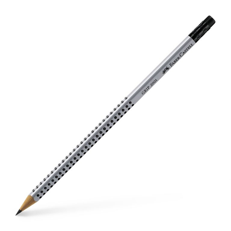 Creion Grafit Hb Cu Guma Grip 2001 Faber-Castell