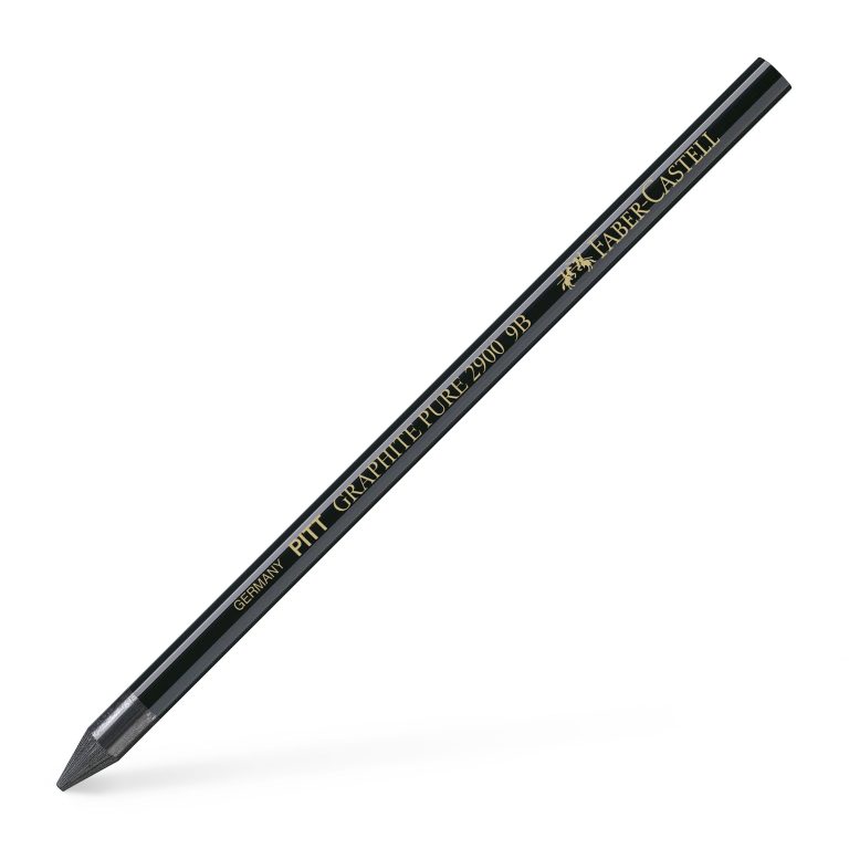 Creion Grafit Fara Lemn 9B Pitt Monochrome Faber-Castell
