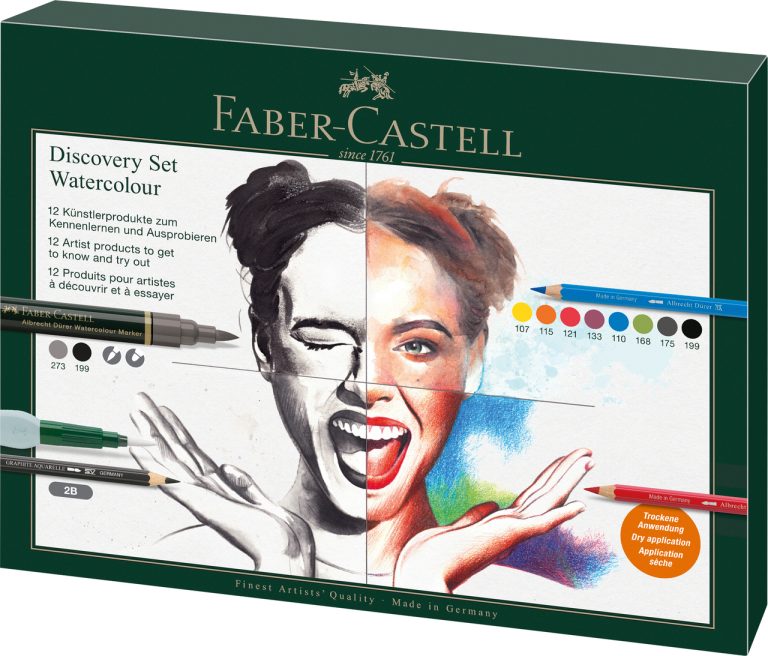 Set Arta Discovery Desen Umed 12 Piese Faber-Castell