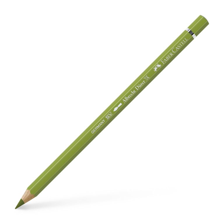 Creion Colorat Acuarela Verde Galbui-Pamant 168 A. Durer Faber-C