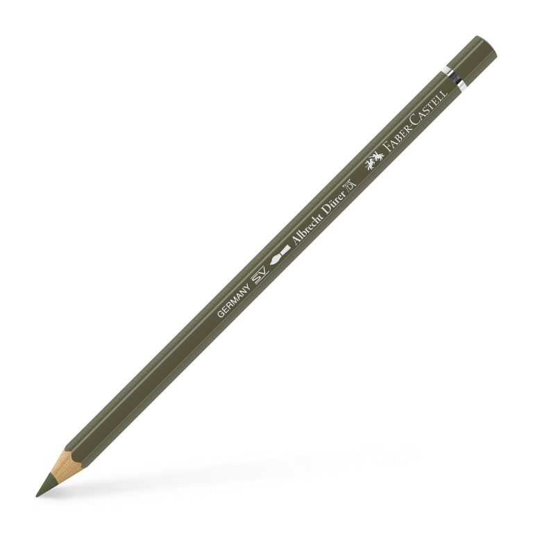 Creion Colorat Acuarela Verde-Oliv Galbui 173 A. Durer Faber-Cas