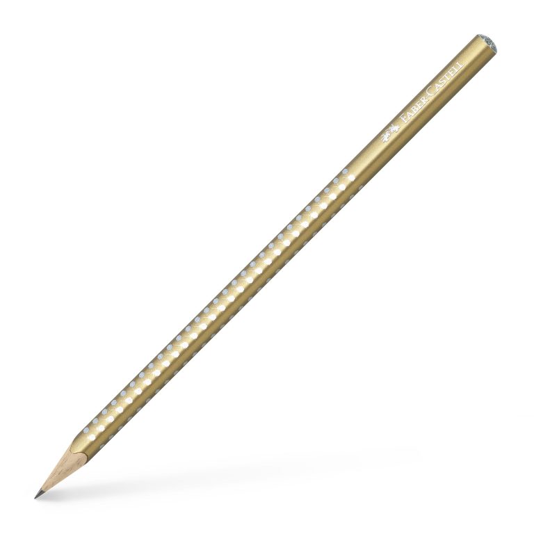 Creion Grafit B Sparkle Auriu 2019 Faber-Castell
