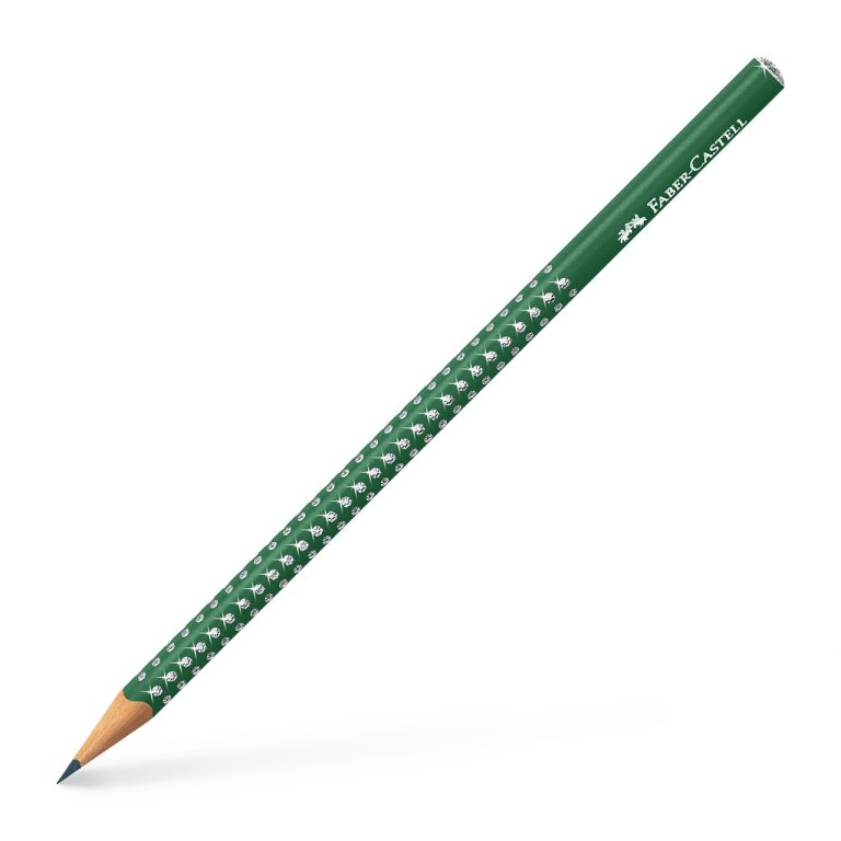 Creion Grafit B Sparkle Verde 2022 Faber-Castell
