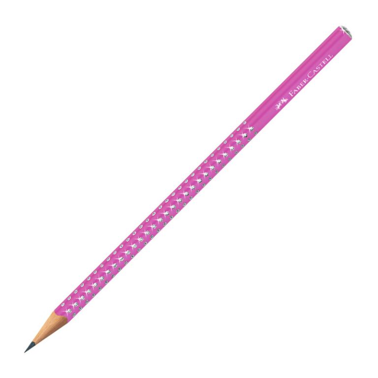 Creion Grafit B Sparkle Electric Fuchsia 2026 Faber-Castell