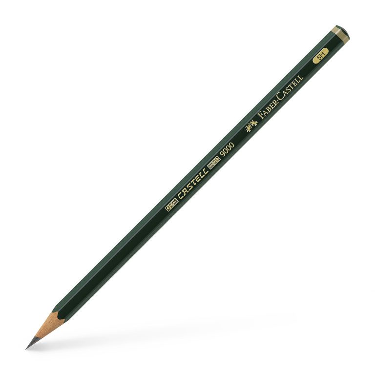 Creion Grafit 5H Castell 9000 Faber-Castell