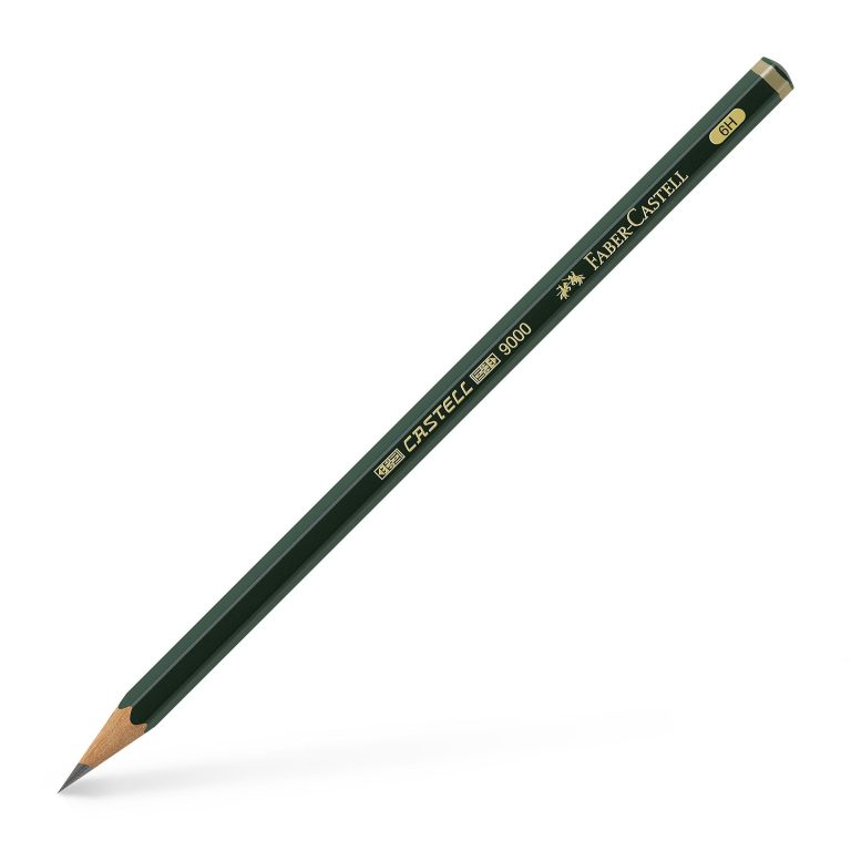 Creion Grafit 6H Castell 9000 Faber-Castell