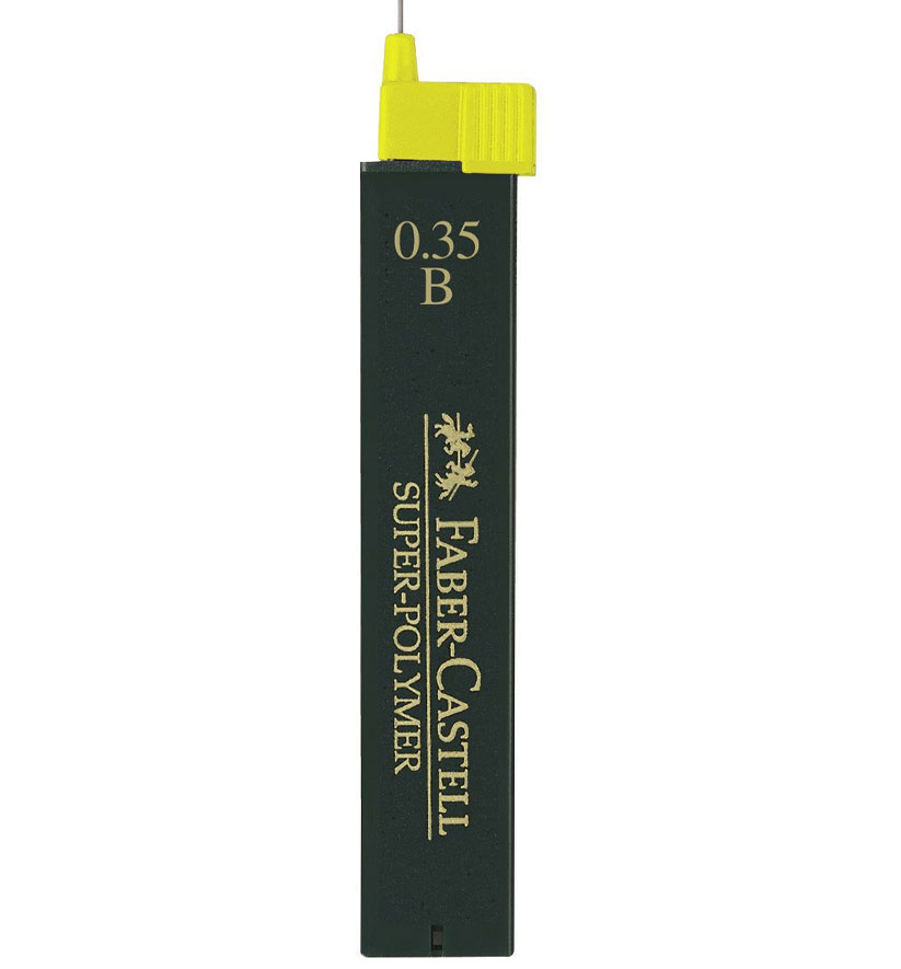 Mina Creion 0.35mm B Super-Polymer Faber-Castell