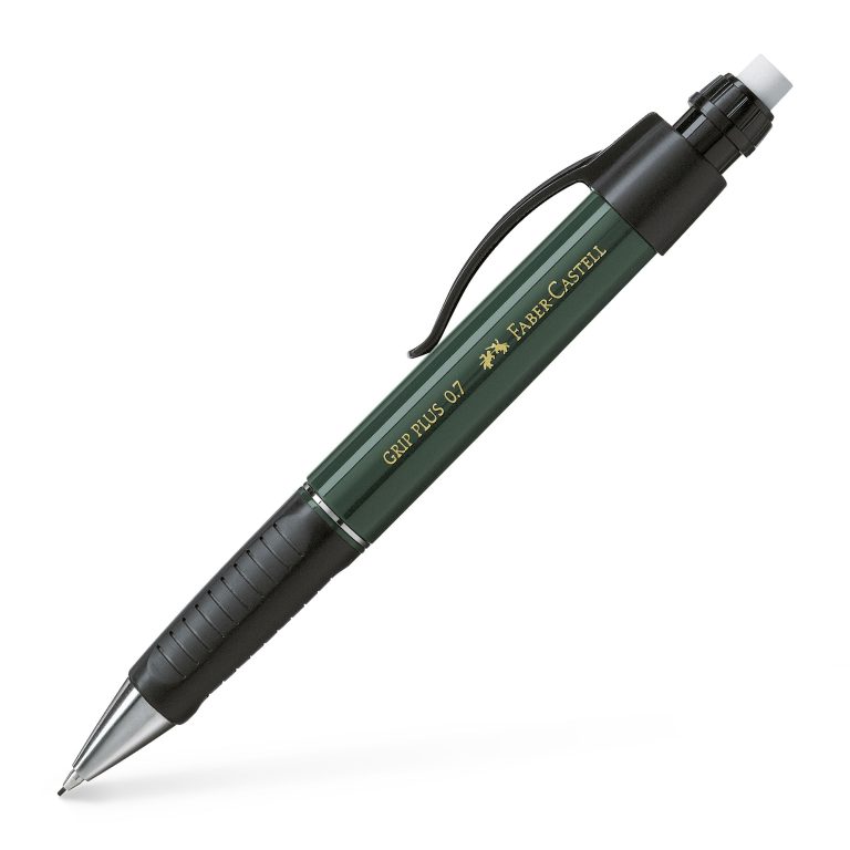 Creion Mecanic 0.7mm Verde Grip Plus 1307 Faber-Castell