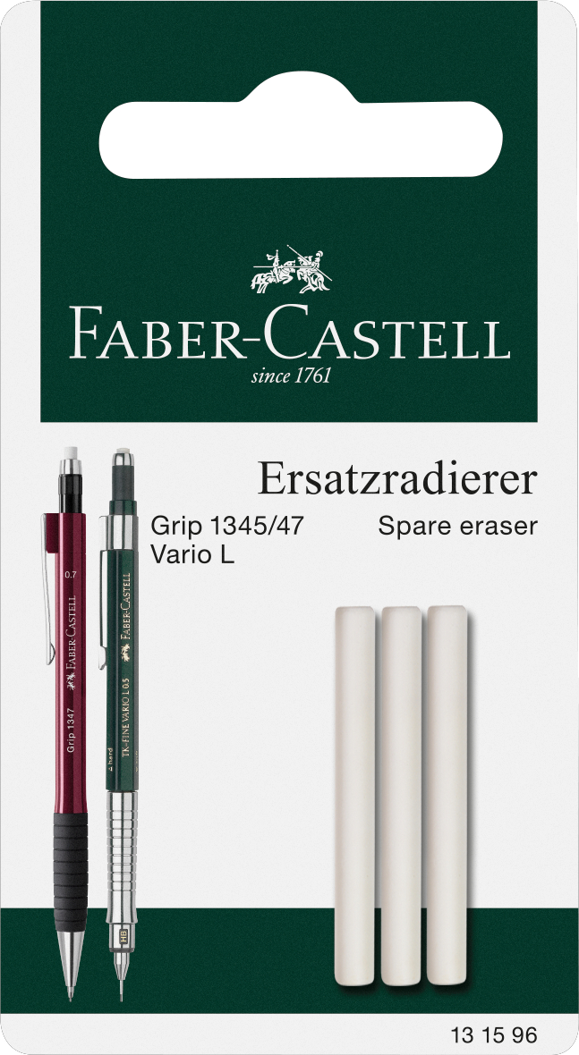 Radiera Rezerva 3 Buc Pentru Creion Mecanic 1345/47 Faber-Castel