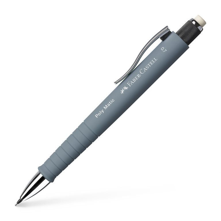 Creion Mecanic 0.7mm Poly Matic Gri Faber-Castell