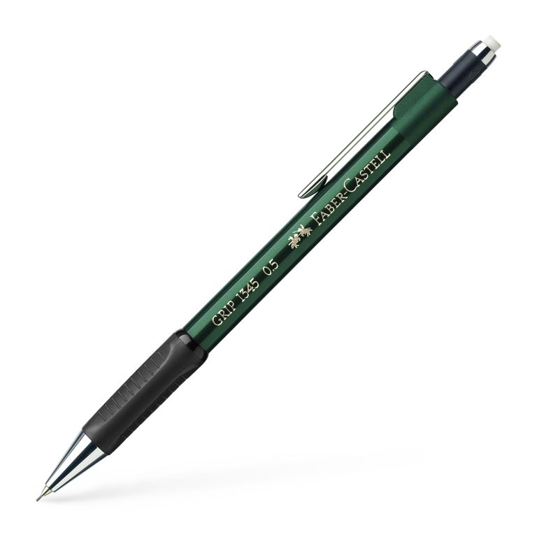 Creion Mecanic 0.5mm Verde Grip 1345 Faber-Castell