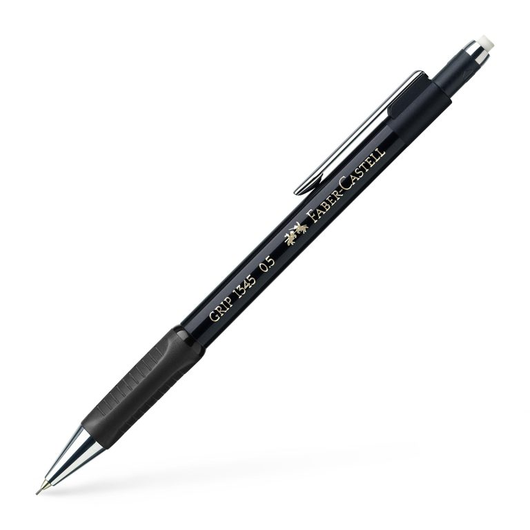 Creion Mecanic 0.5mm Negru Grip 1345 Faber-Castell