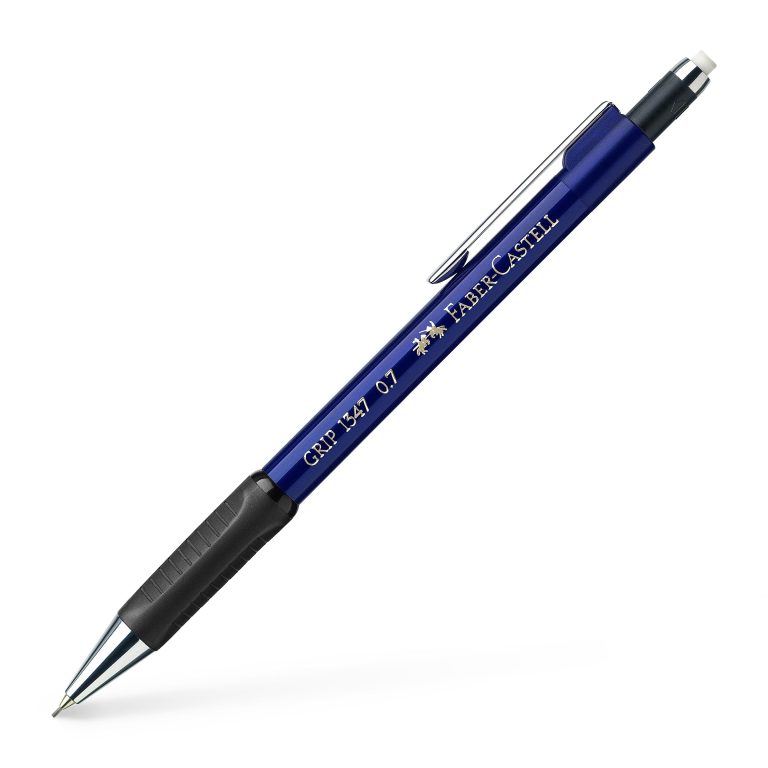 Creion Mecanic 0.7mm Albastru Grip 1347 Faber-Castell
