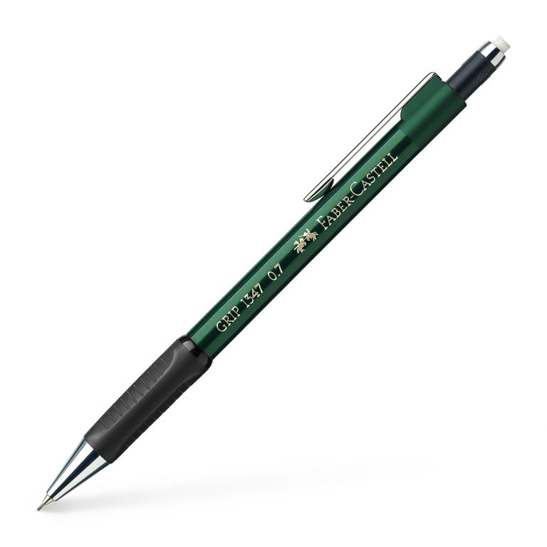 Creion Mecanic 0.7mm Verde Grip 1347 Faber-Castell