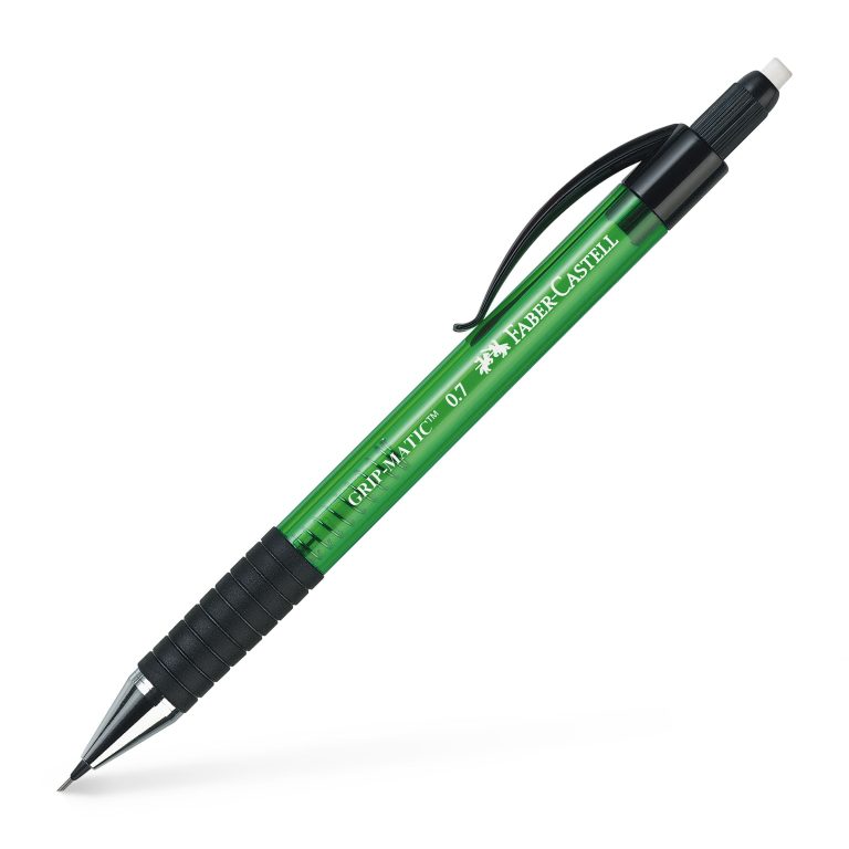 Creion Mecanic 0.7mm Verde Grip-Matic 1377 Faber-Castell