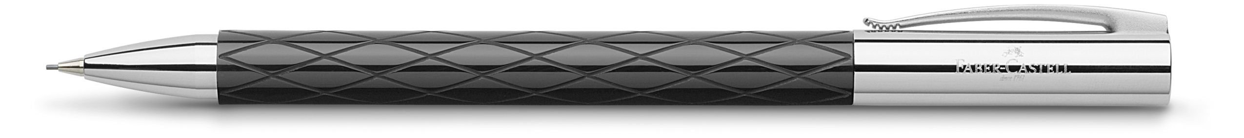 Creion Mecanic Ambition Rhombus Negru Faber-Castell