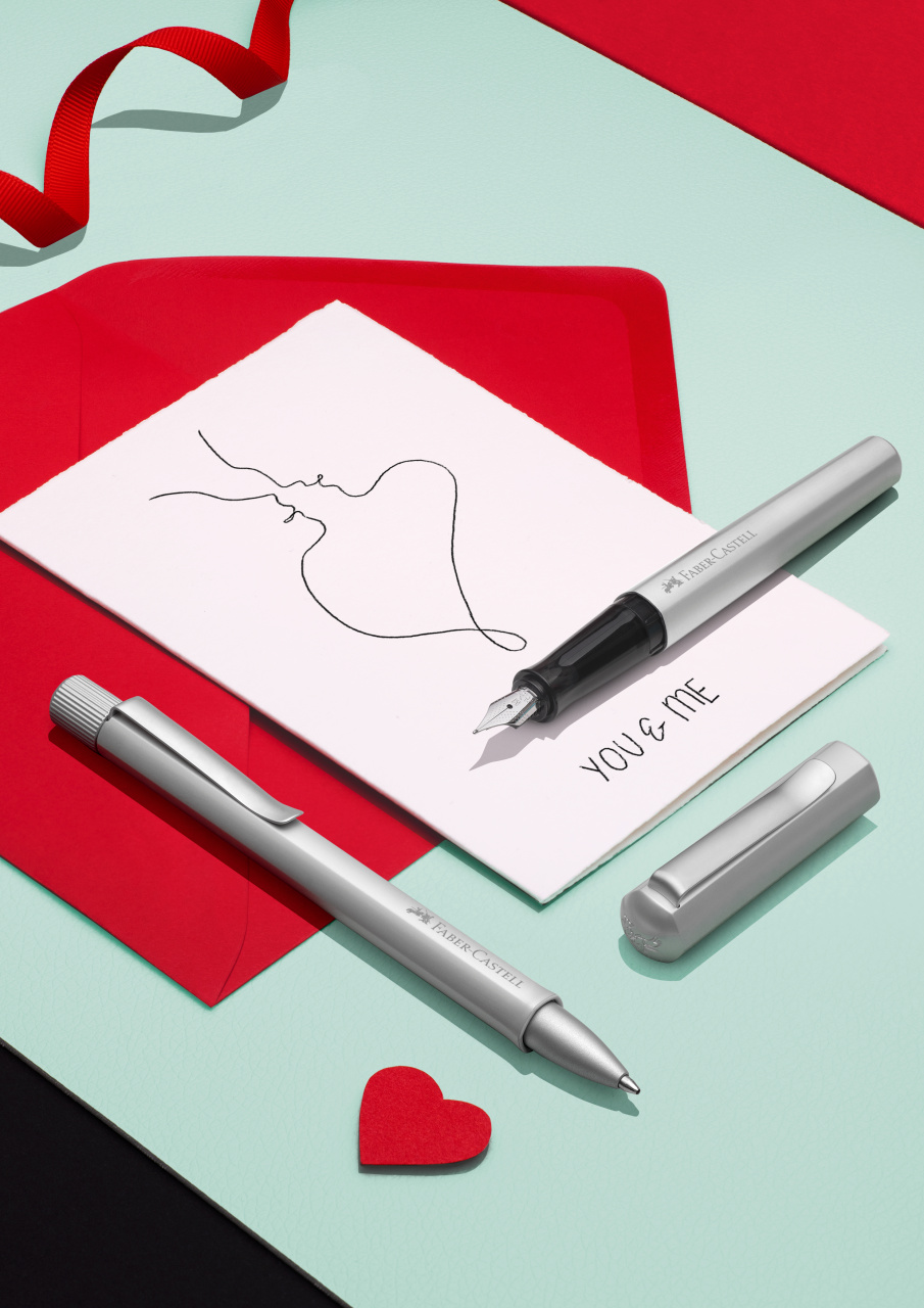 Pix Hexo Argintiu Mat Faber-Castell