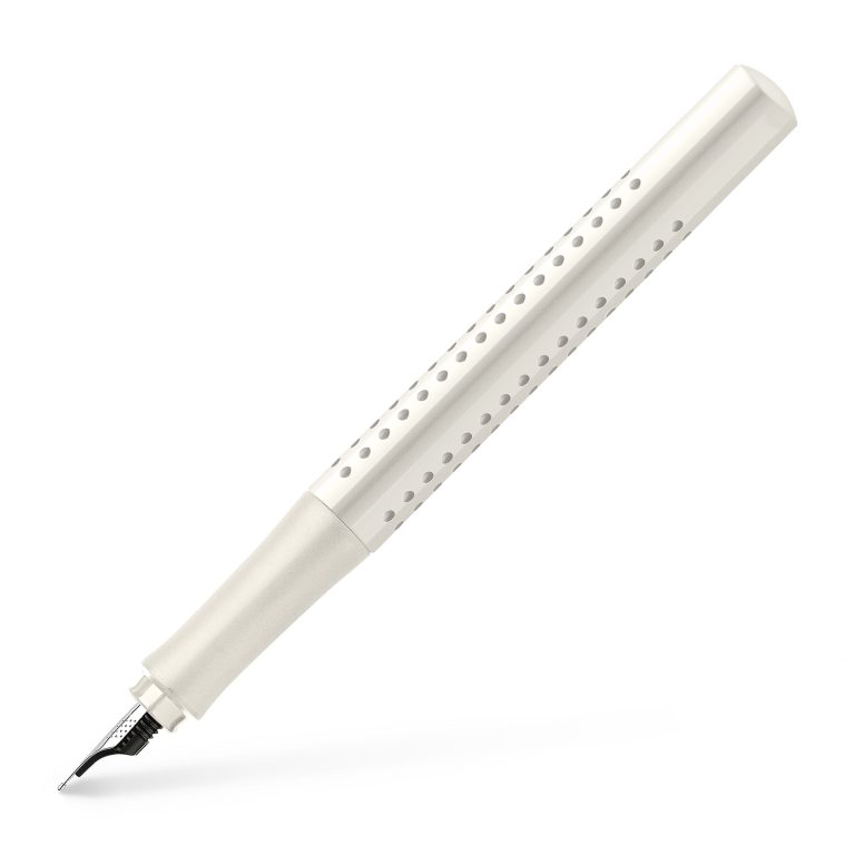 Stilou Grip 2010 Alb Cocos M Faber-Castell
