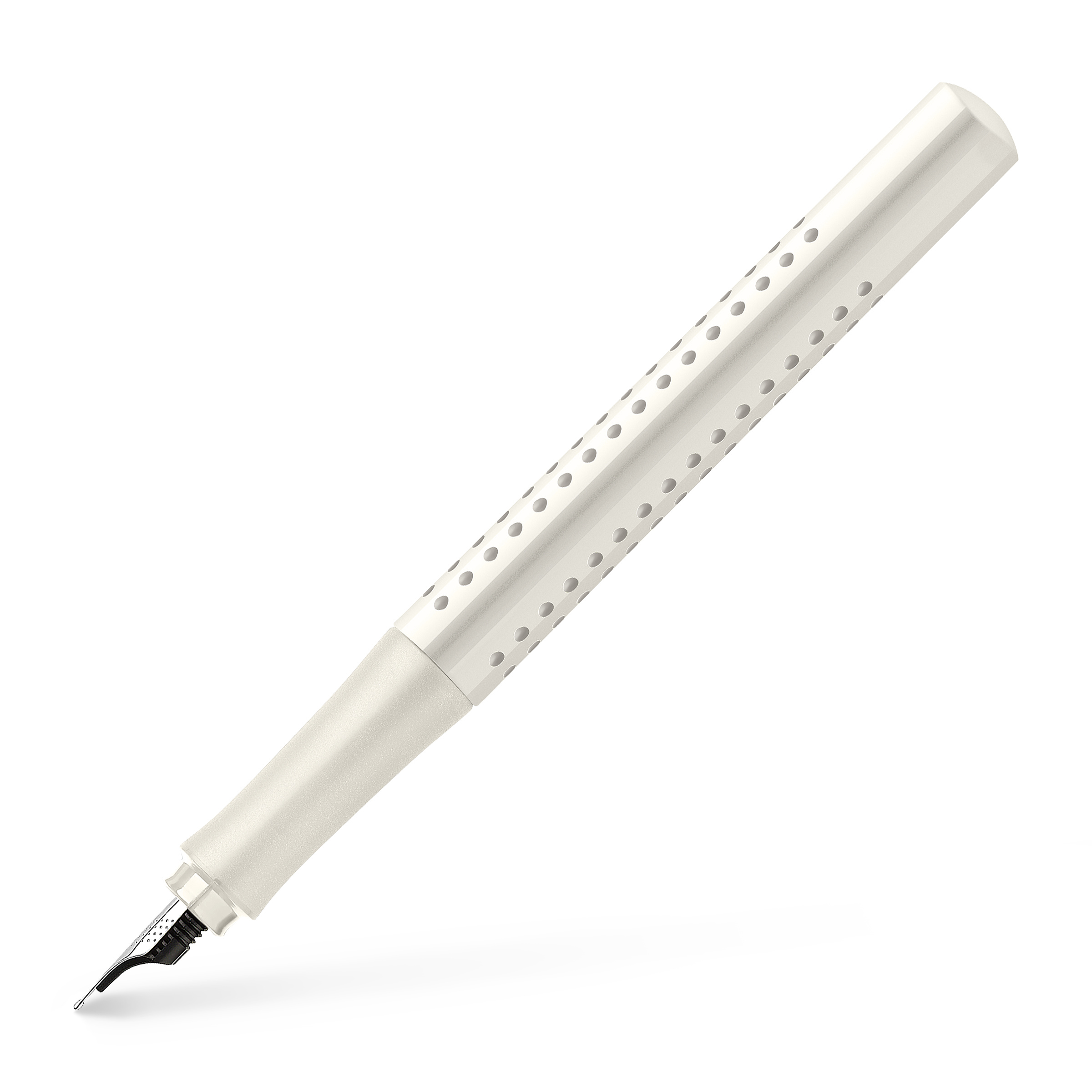 Stilou Grip 2010 Alb Cocos F Faber-Castell