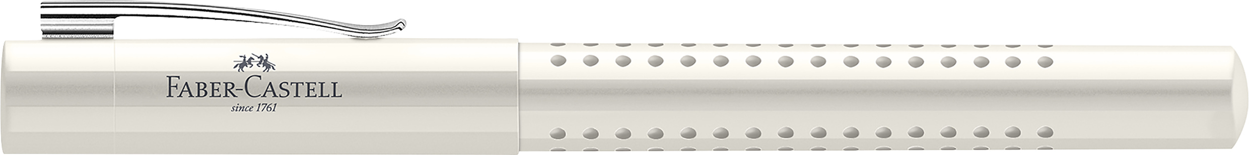 Stilou Grip 2010 Alb Cocos F Faber-Castell