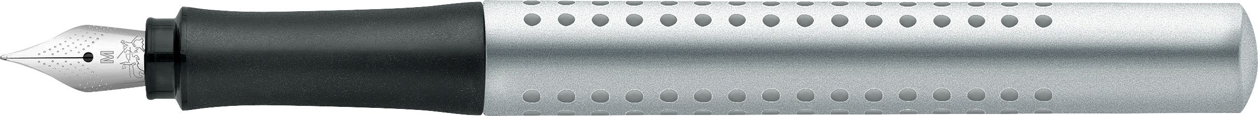 Stilou Grip 2011 Argintiu M Faber-Castell