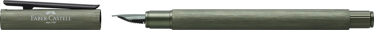Stilou Neo Slim Aluminium Verde Ef Faber-Castell