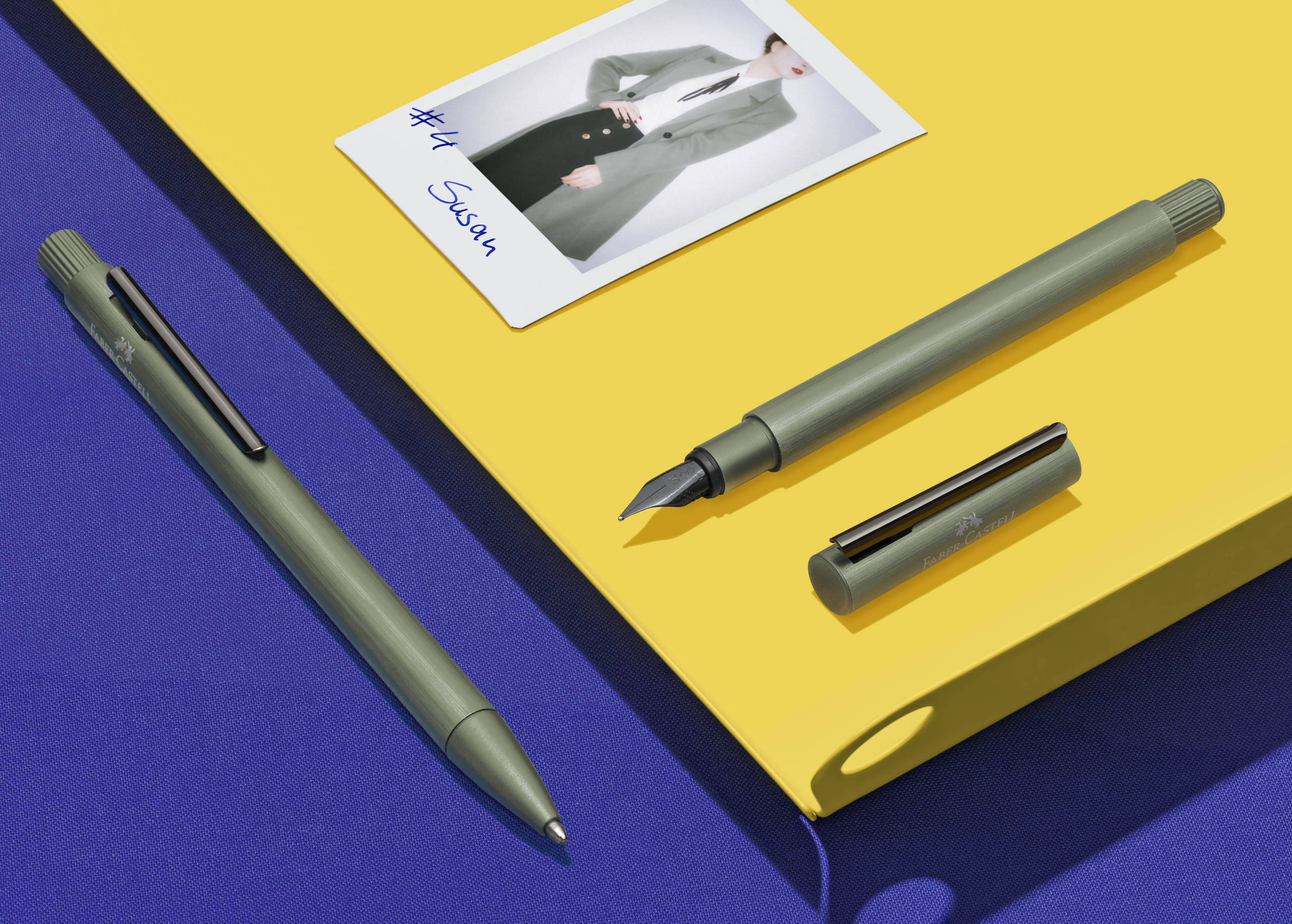 Pix Neo Slim Aluminium Verde Faber-Castell