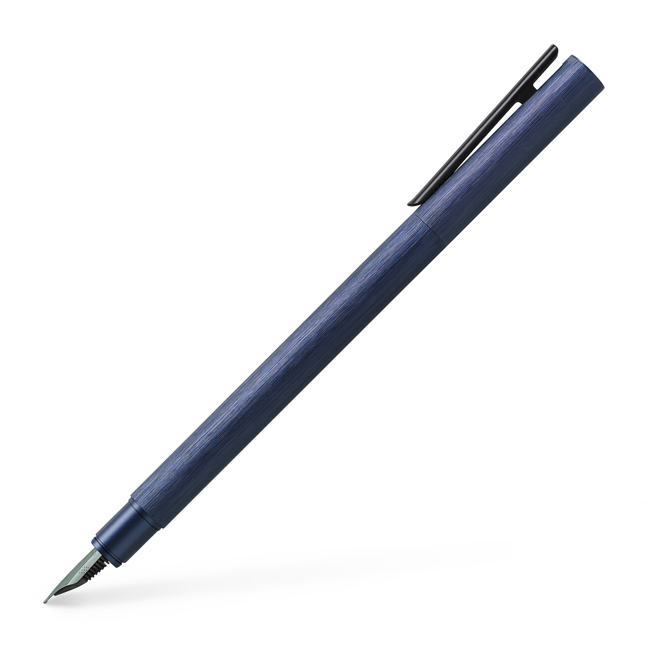 Stilou Neo Slim Aluminium Albastru M Faber-Castell