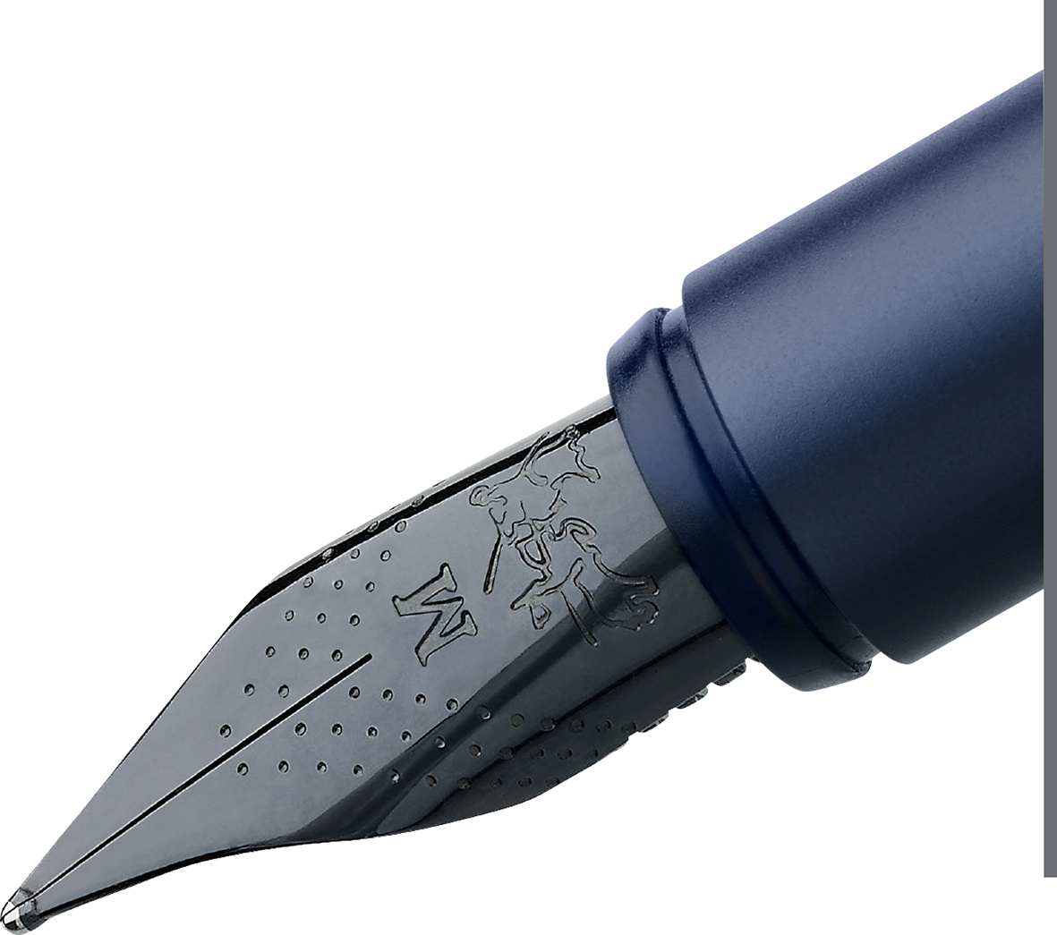 Stilou Neo Slim Aluminium Albastru M Faber-Castell