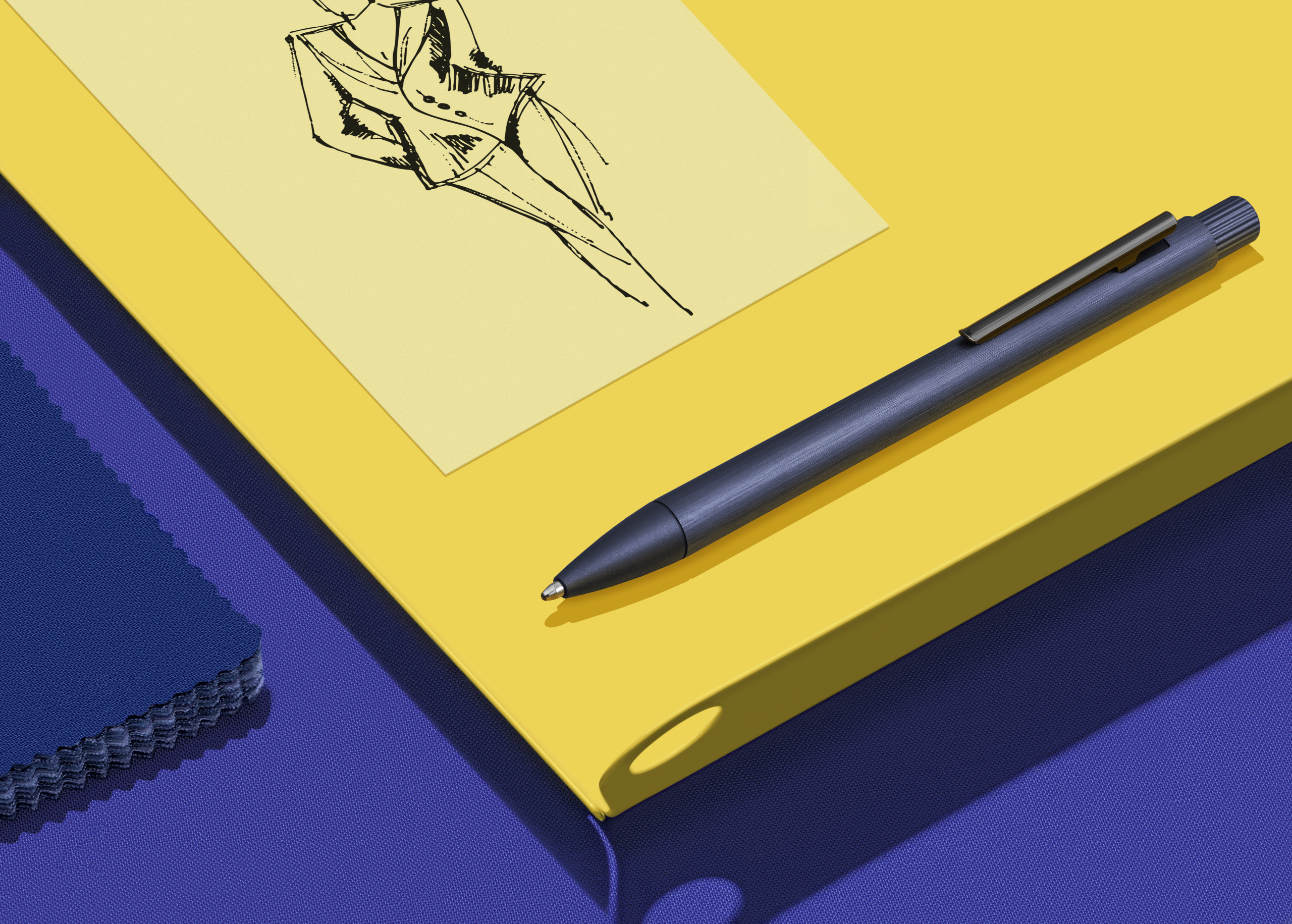 Pix Neo Slim Aluminium Albastru Faber-Castell