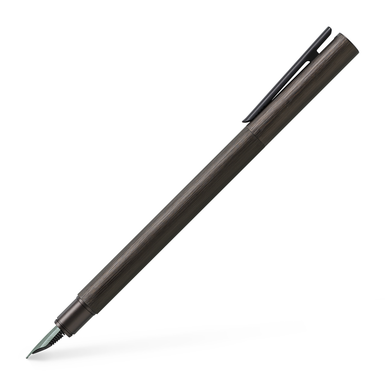 Stilou Neo Slim Aluminium Negru Ef Faber-Castell