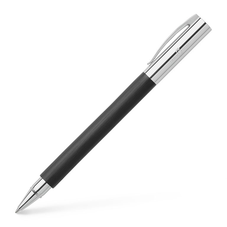 Roller Ambition Precius Resin Negru Faber-Castell