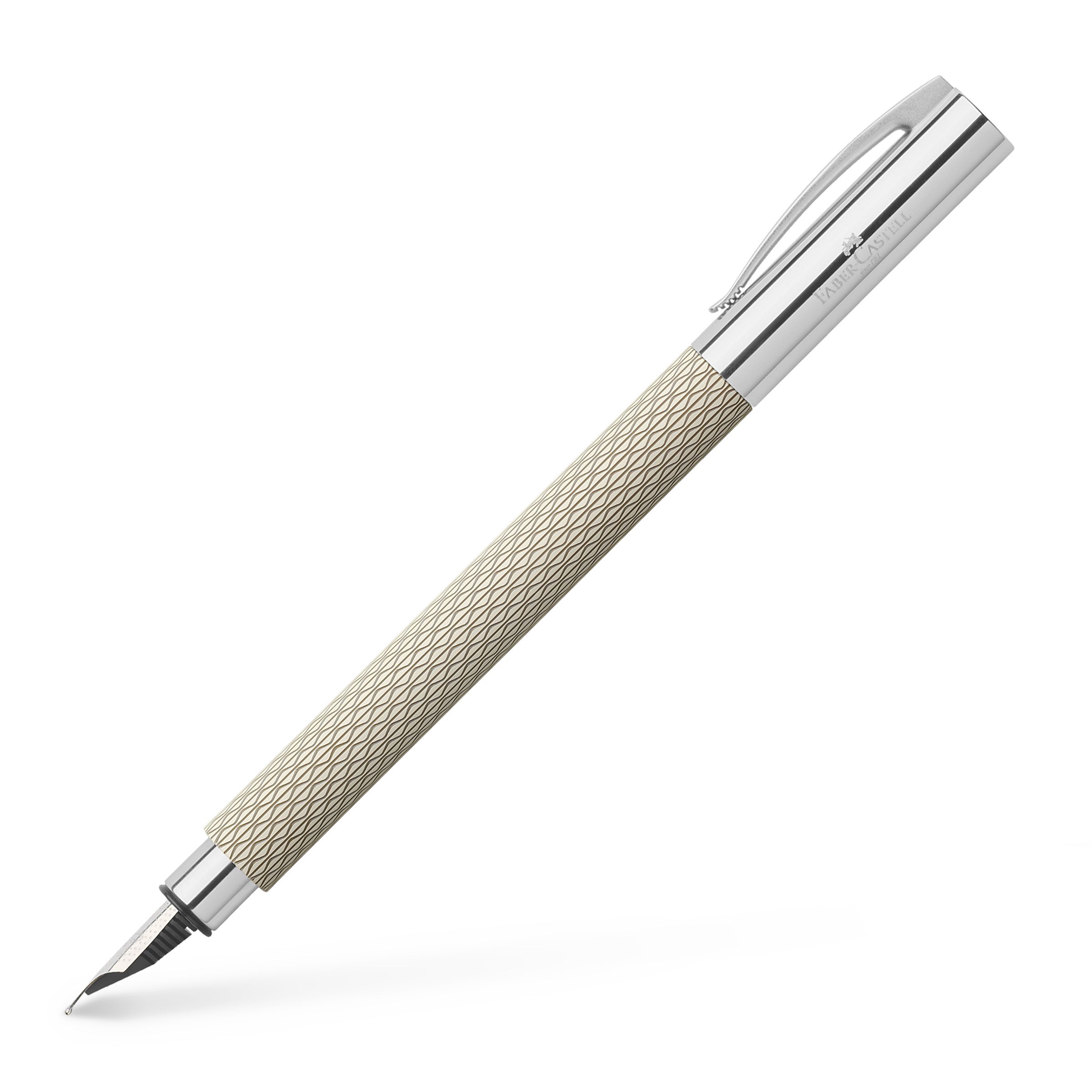 Stilou Ambition Opart White Sand M Faber-Castell