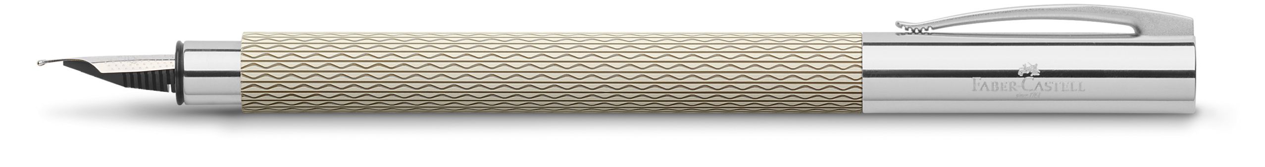Stilou Ambition Opart White Sand M Faber-Castell