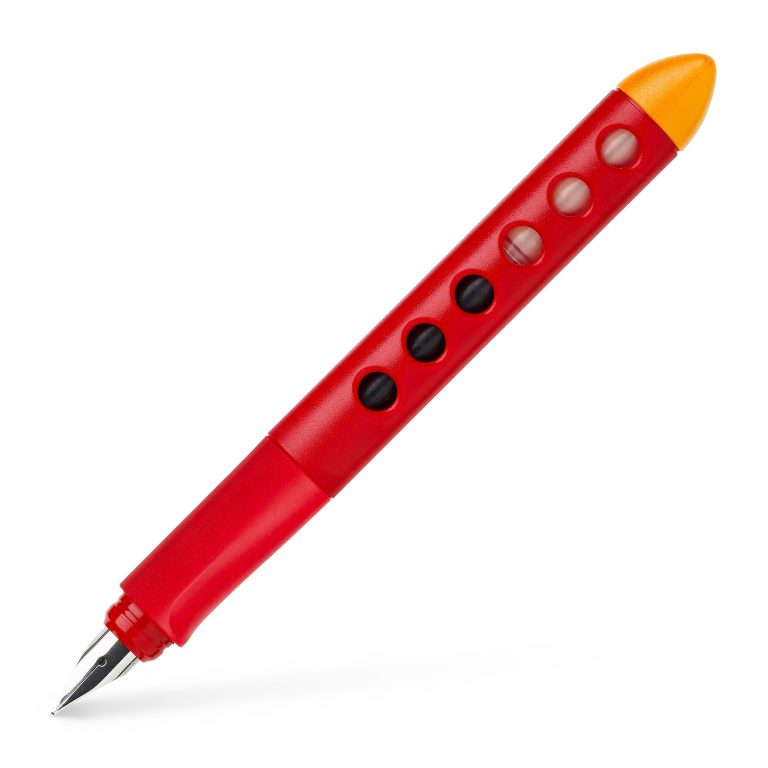 Stilou Scolar Scribolino Rosu Stangaci Faber-Castell