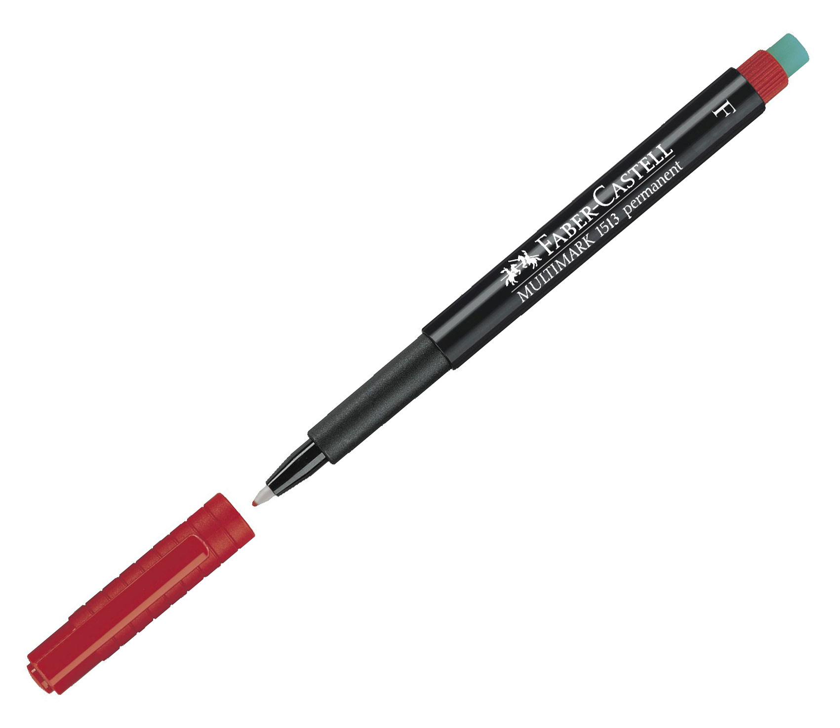 Marker Permanent Rosu F Multimark Faber-Castell