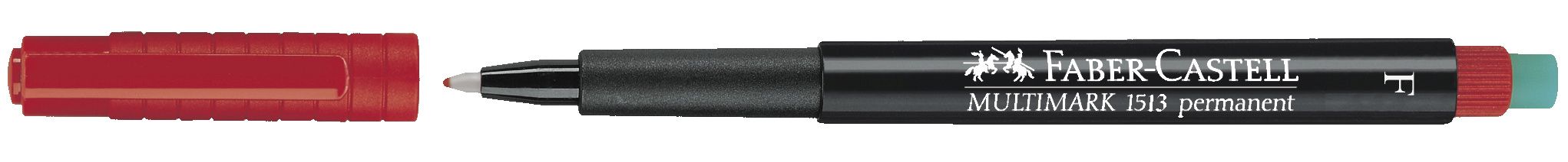 Marker Permanent Rosu F Multimark Faber-Castell
