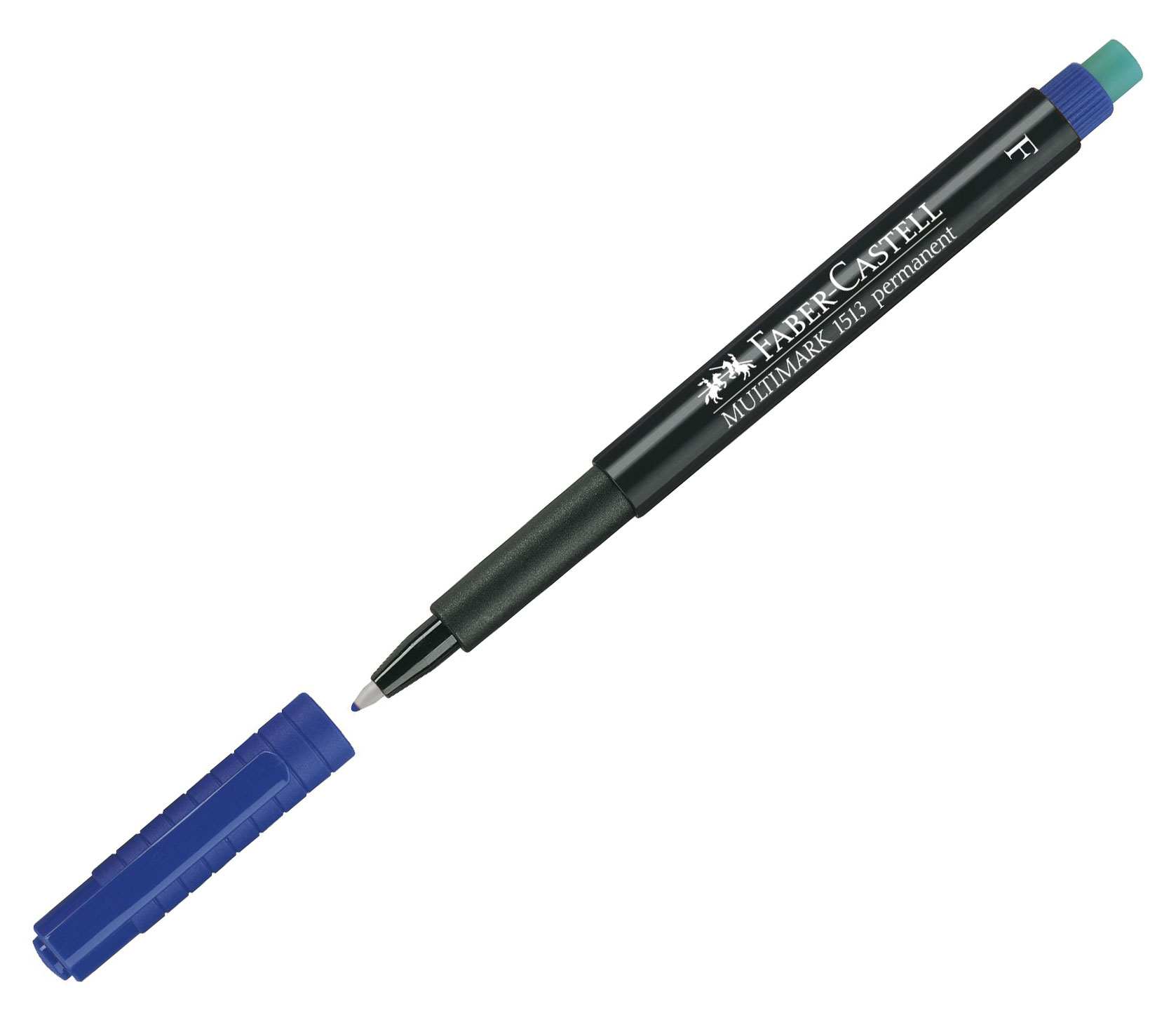 Marker Permanent Albastru F Multimark Faber-Castell