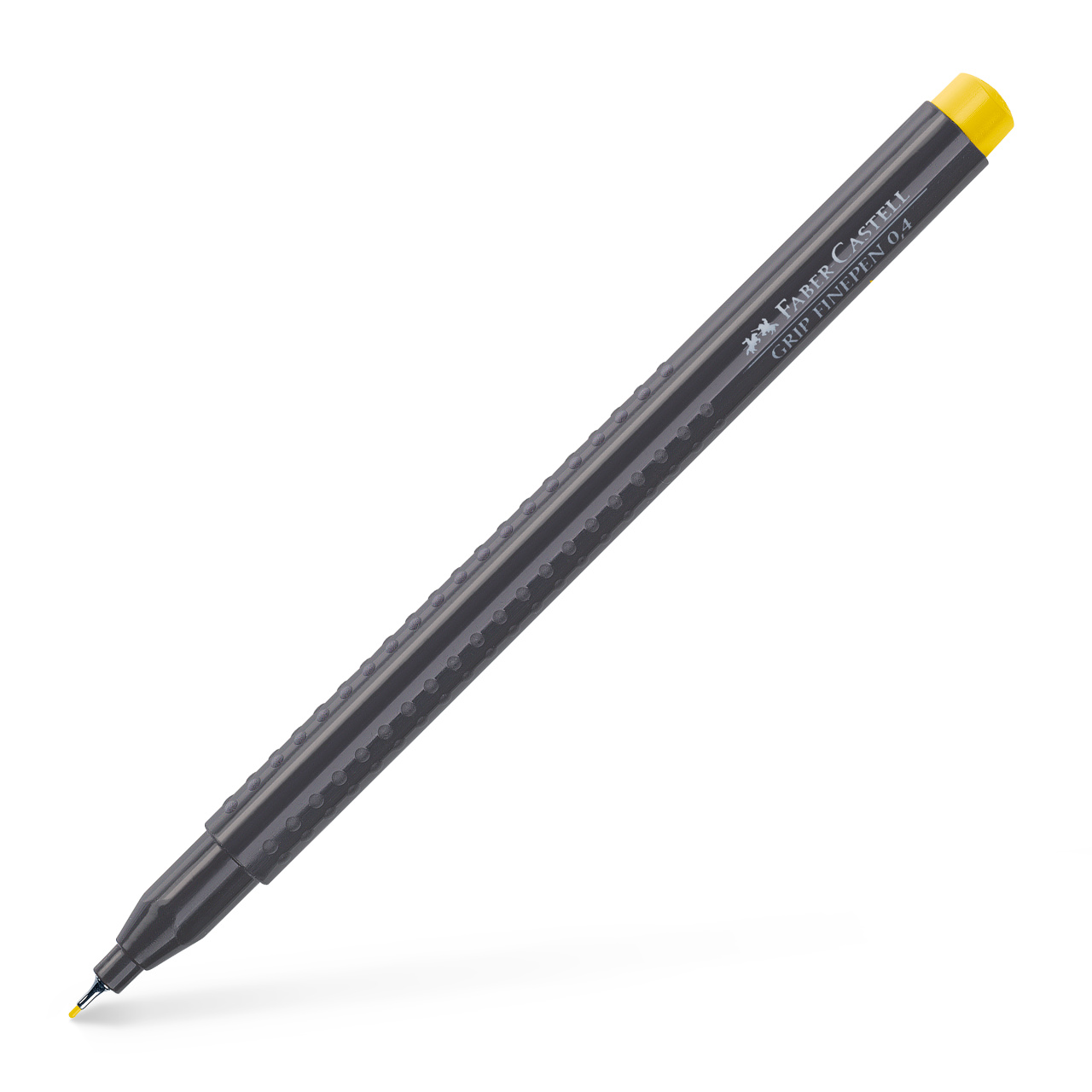 Liner 0.4mm Galben Grip Faber-Castell